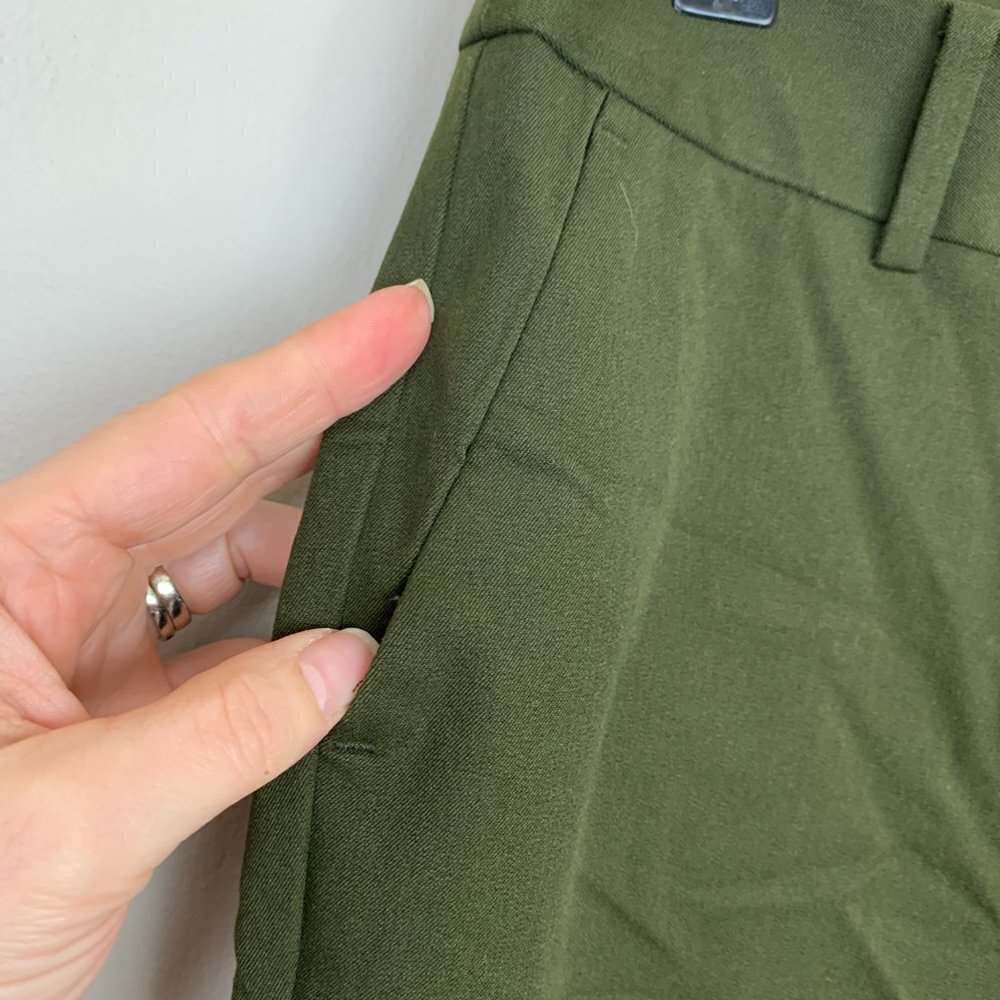 Talbots Newport Pant - Size 4P - Green - NEW - Picture 5 of 10